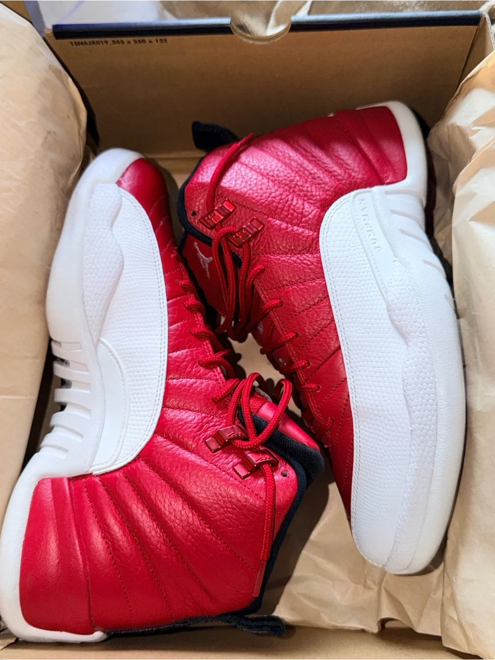 Air Jordan 12 Retro Gym Red White Men’s 8.5 Women’s 10 OG Box
